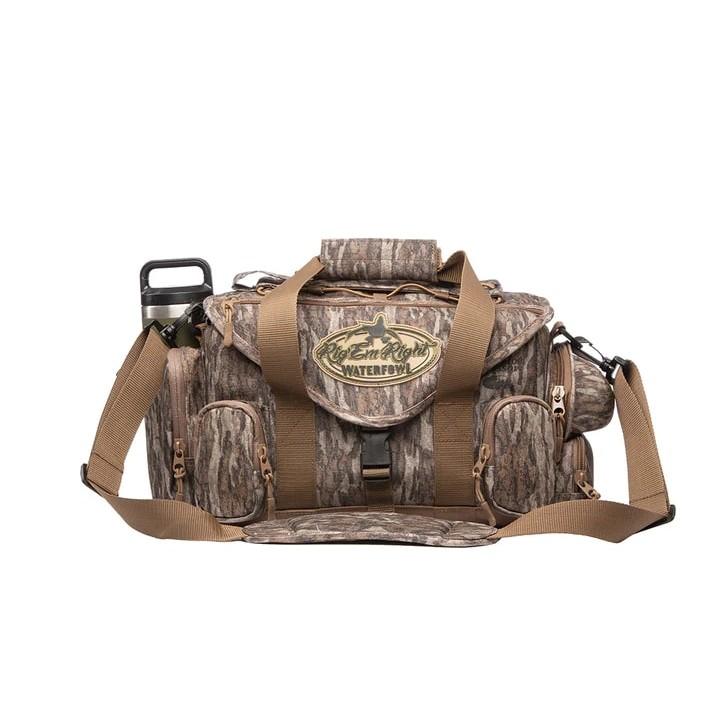 Rig 'Em Right Shell Shocker Standard Blind Bag Mossy Oak Bottomland Waterfowl
