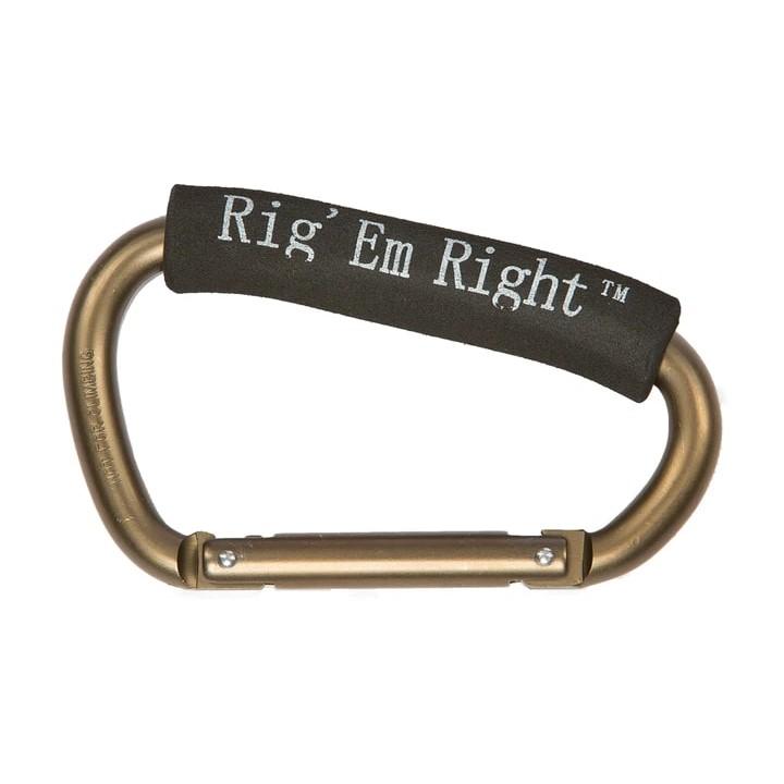 Rig'Em Right Jumbo Carabiner with Padded Handle for Decoy Carrying