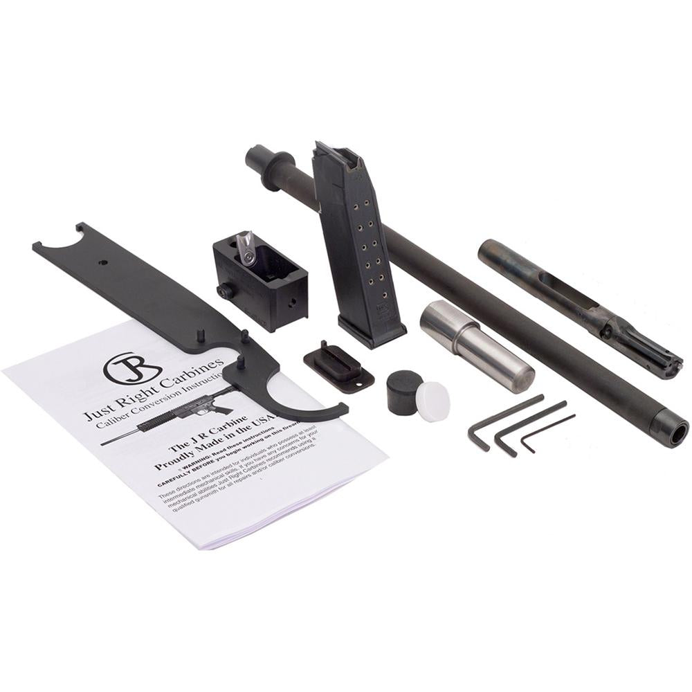 Just Right Carbines .45 ACP Conversion Kit with Glock Magazine 17" Black Barrel