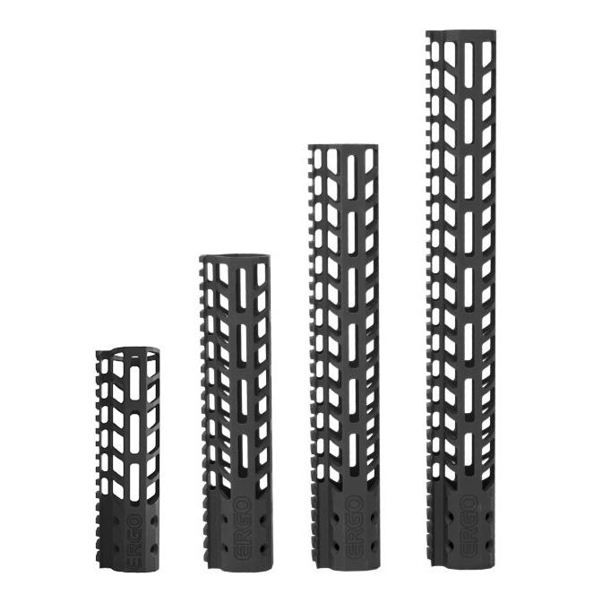 ERGO SuperLite Modular M-LOK Rail System 1PC 1.35" Int Dia Tube 12" Length