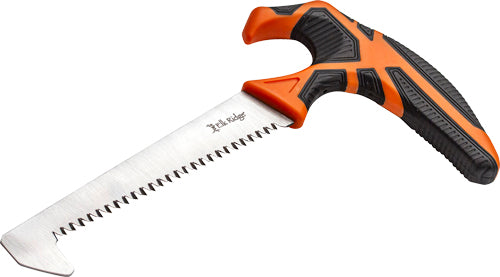 Elk Ridge Trek 5" T-Handle Folding Saw with Sheath Black/Orange/SS
