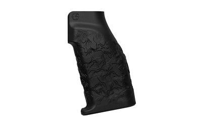 Edgar Sherman Design Granite Grip Topo Texture AR Platform Pistol Grip, Black Matte ESD-GRANITE-TOPO-BLK