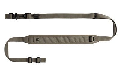 Edgar Sherman Design ESD Padded 2-Point Combat Sling, 1" Matte, Ranger Green and Black, 20+ Inches of Adjustment ESD-PAD-SL-RGB