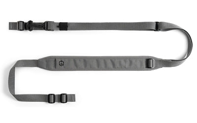 Edgar Sherman Design ESD Padded 2-Point Combat Sling, 1" Matte Finish, Wolf Gray, 20+ Inches of Adjustment ESD-PAD-SL-WG
