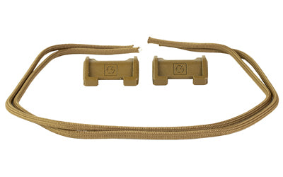 Edgar Sherman Design ESD Paracord Guide, Coyote, Lightweight Sling Attachment 2-Pack ESD-PG-CB