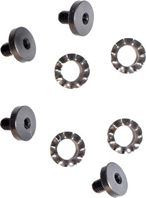 Beretta Grip Screw Kit Allen Style 4 Matte Black Screws and Washers 92 & 80 Series