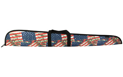 Evolution Outdoor Patriot Series Shotgun Case - Fits Most Shotguns Up to 50", American Flag Print, 600D Polyester