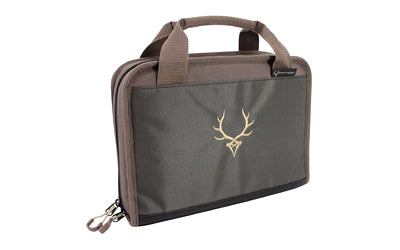 Evolution Outdoor Marksman Series Double Pistol Case, Holds 2 Full Size Pistols, 1680D Polyester, Green