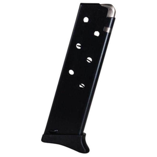 Bersa Thunder 380 Handgun Magazine with Extended Finger Rest .380 ACP Black Matte Steel 7-Round