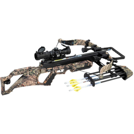 Excalibur Micro Suppressor Extreme Crossbow Mossy Oak BreakUp Country Tact100 Scope Charger EXT