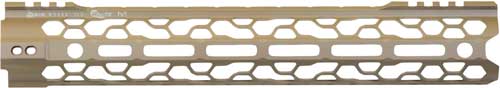 ODIN O2 Lite M-LOK 12.5" Free Float Forend FDE for AR-15