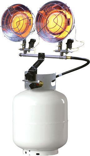 Mr. Heater Double Tank Top Propane Heater 10000-30000 BTU