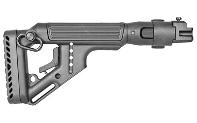 F.A.B. Defense UAS Folding Buttstock for AK/AKM/AKS/Zastava Rifles with Adjustable Cheek Piece, Black
