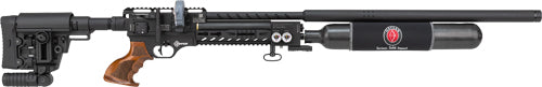 Hatsan Factor Sniper Long .25 PCP Air Rifle with 19-Round Magazine Black