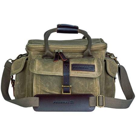 Federal Premium Range Bag Olive Drab Green Waxed Canvas