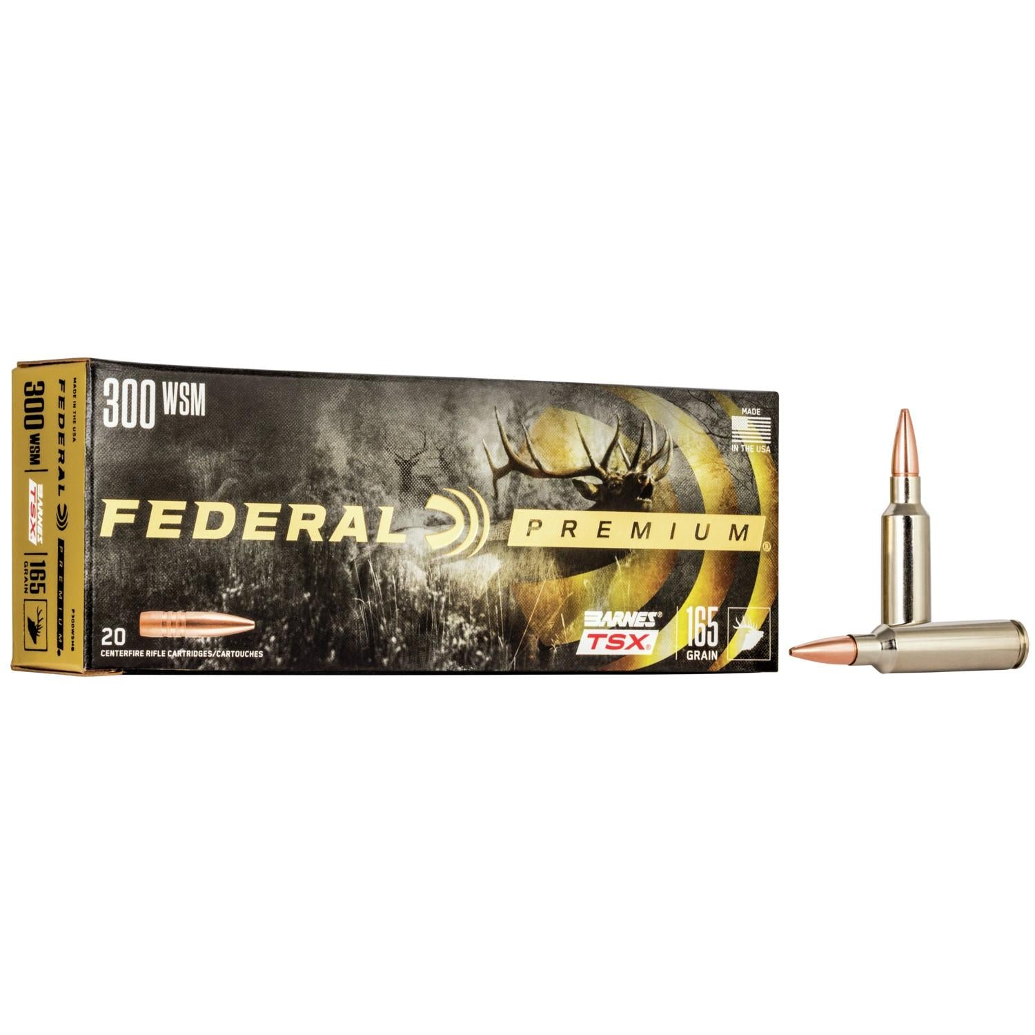 Federal Premium .300 WSM 165 gr CSHP ammo