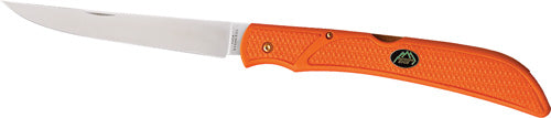 Outdoor Edge Field Bone Folding Knife with Mossy Oak Nylon Sheath