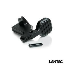 Lantac BC-Pro Upgrade Bolt Catch for AR-15 - Black