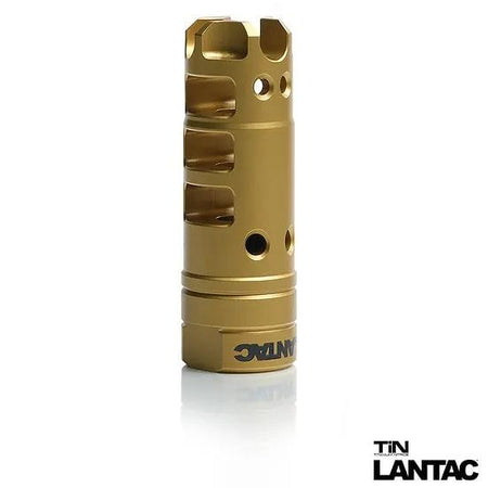 Lantac Dragon Muzzle Brake .223/5.56 1/2-28 Gold Titanium Nitride Finish