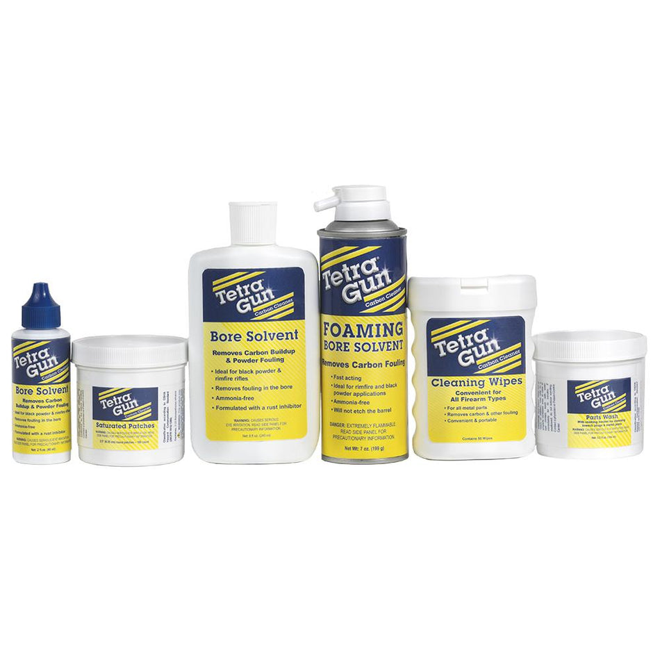 Tetra Gun Carbon Cleaner Wipes 50-Count for All Metal Parts