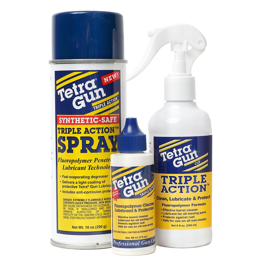 Tetra Gun Triple Action CLP Cleaner Lubricant Protectant 2 oz