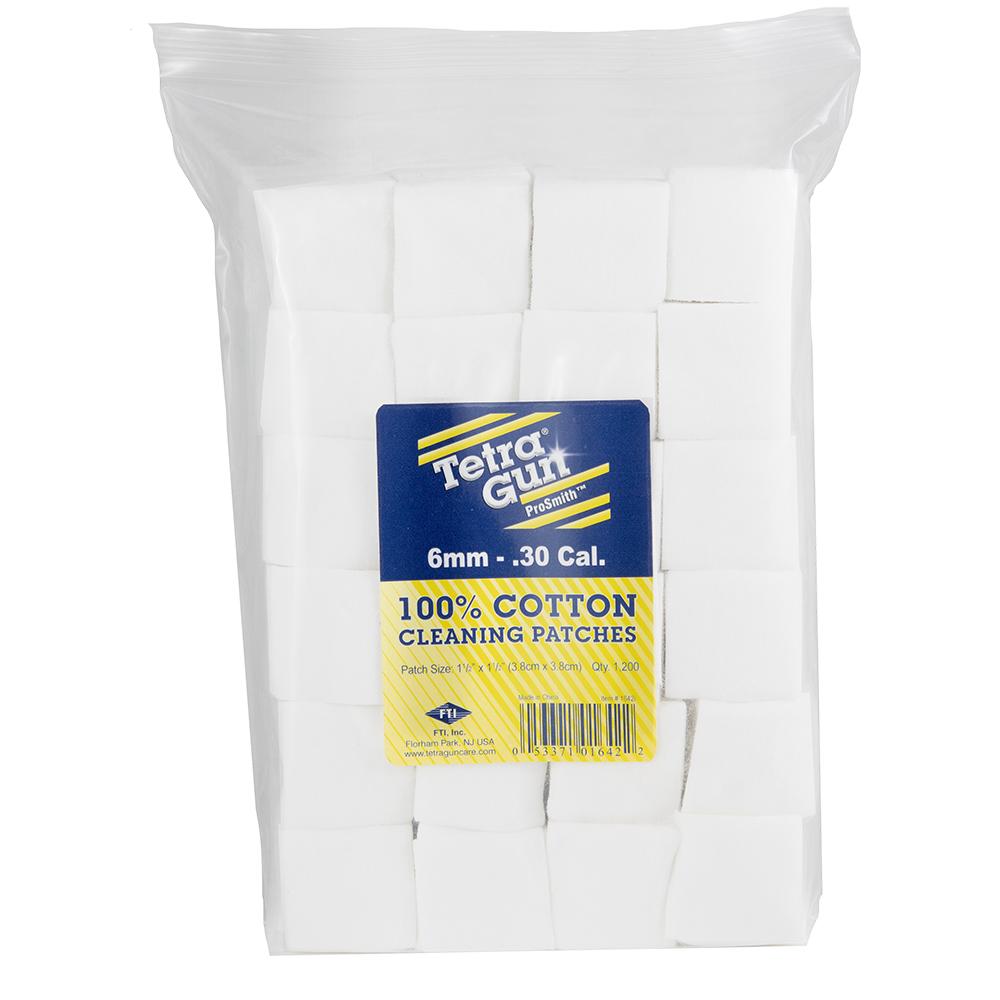 Tetra .30 to .45 Caliber Cotton Cleaning Patches 300 Pack