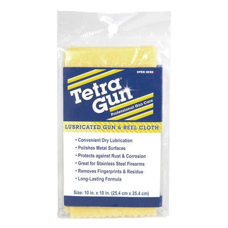 Tetra Gun Lubricating Gun and Reel Cloth - Anti-Rust Protection