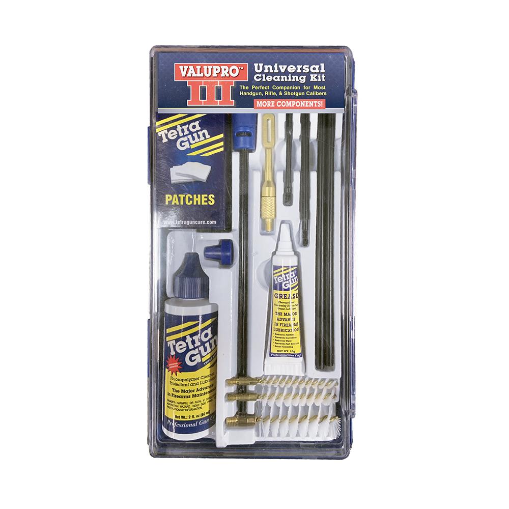 Tetra ValuPro III Universal Gun Cleaning Kit Rifle Handgun Shotgun