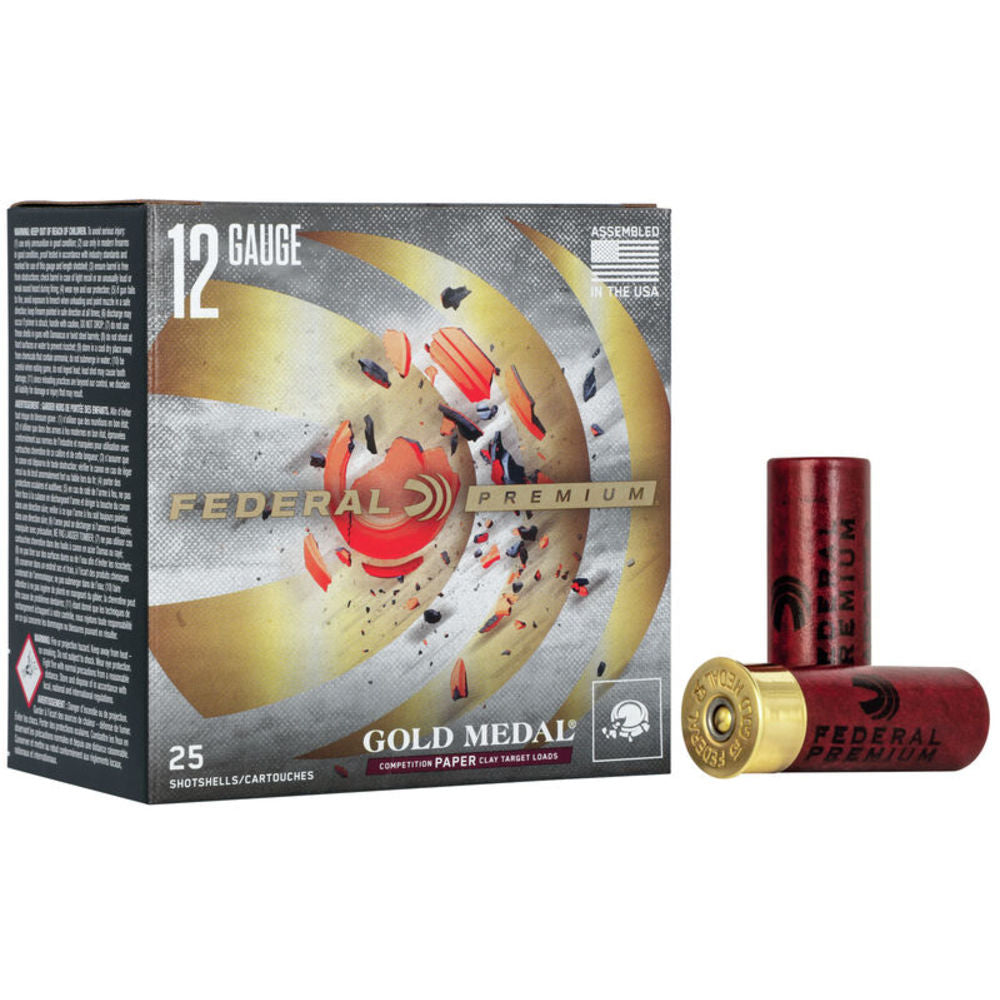 Federal GMT12178 Premium Paper Wad 12 Gauge 2.75" 1oz 8 Shot