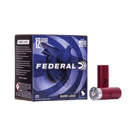 Federal Game-Shok Upland Load 12 Gauge (12 ga.) 2.75 in. 1 oz. 7.5 Shot 25 rd.