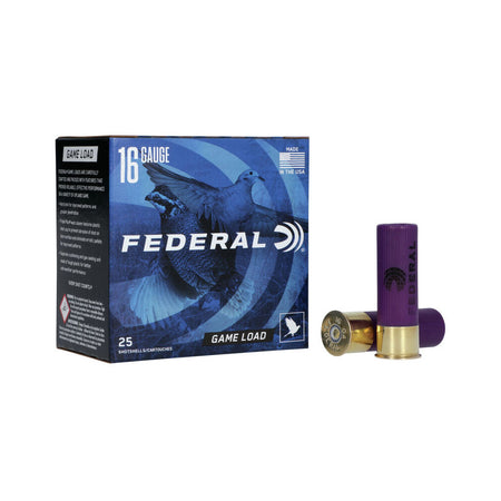Federal H1607.5 Game-Shok Upland 16 Gauge 2.75" 1oz 7.5 Shot 1165 fps