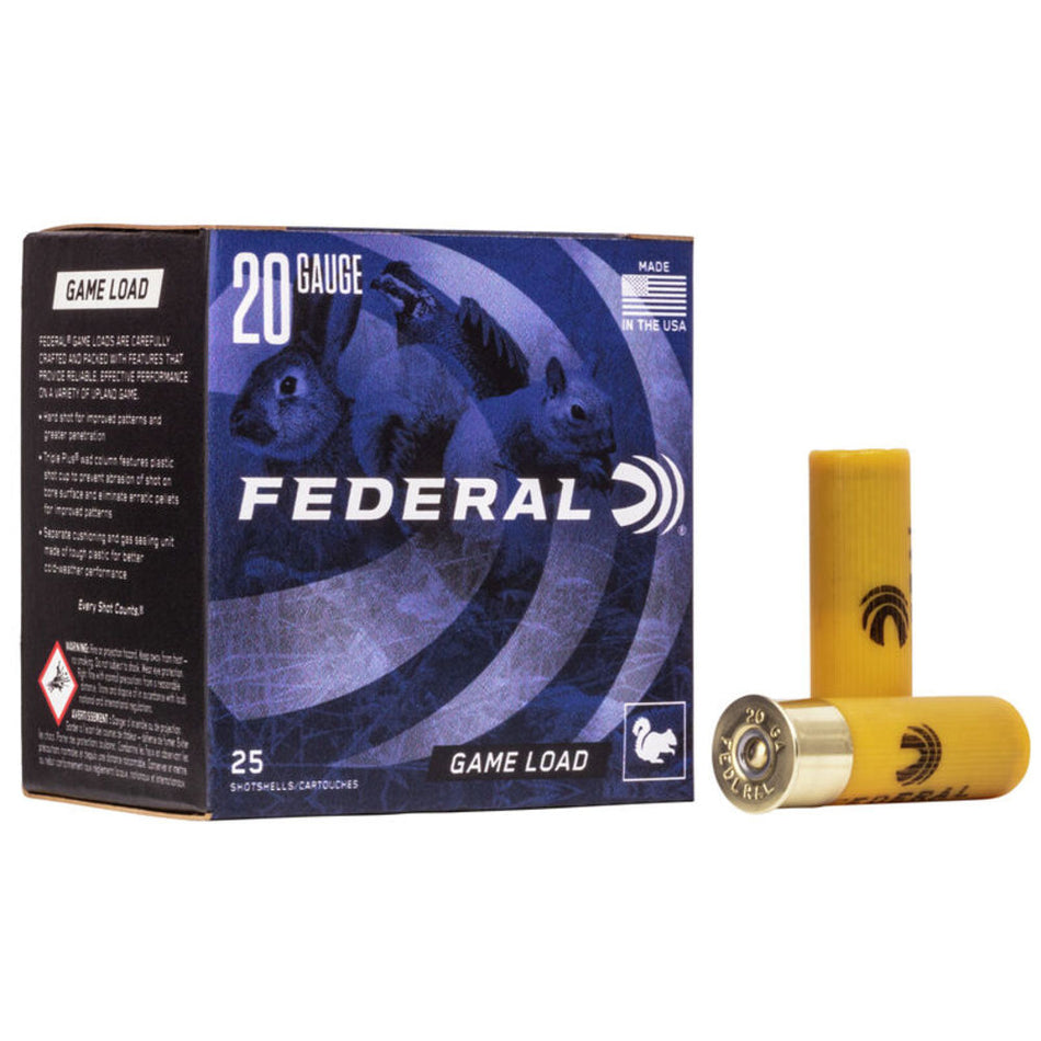 Federal H2006 Game-Shok Upland 20 Gauge 2.75" 7/8oz 6 Shot 1210 fps