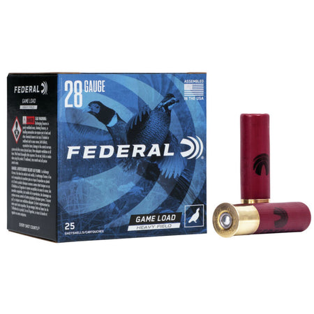 Federal H2897.5 Game-Shok High Brass 28 Gauge 2.75" 1oz 7.5 Shot 1220 fps