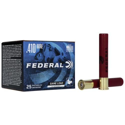 Federal Game-Shok Game Load Upland High Brass .410 Bore 3 in / 3 in #6 11/16 oz