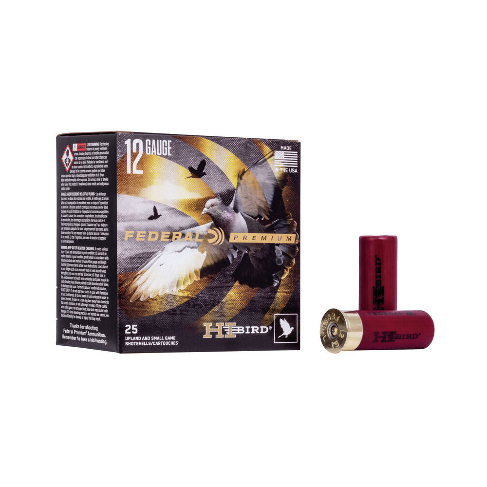 Federal HVF127.5 Premium Hi-Bird 12 Gauge 2.75" 1-1/8oz 7.5 Shot 1275 fps