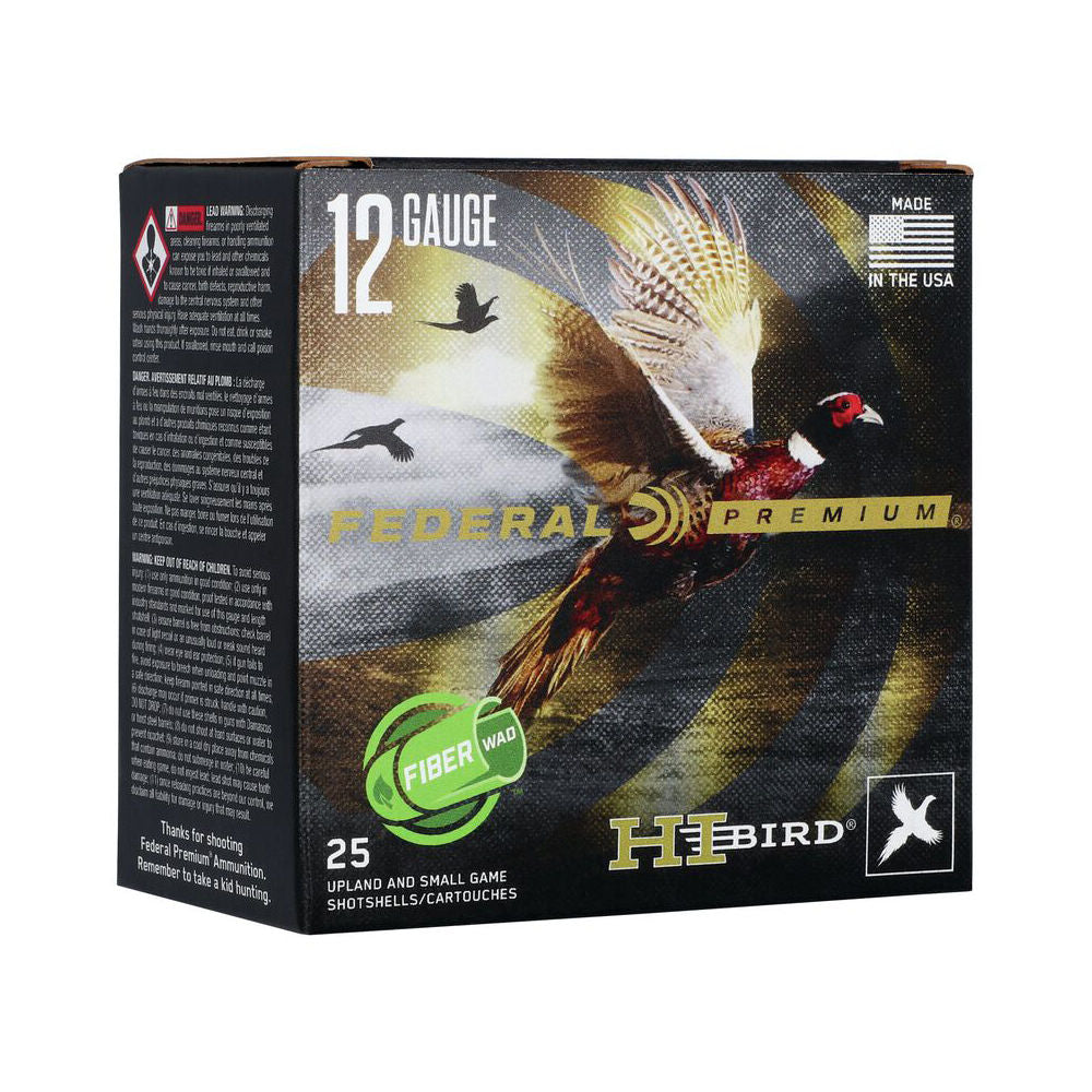 Federal HVF12HW5 Federal Premium Hi-Bird 12 Gauge 2.75" 1-1/4oz 5 Shot