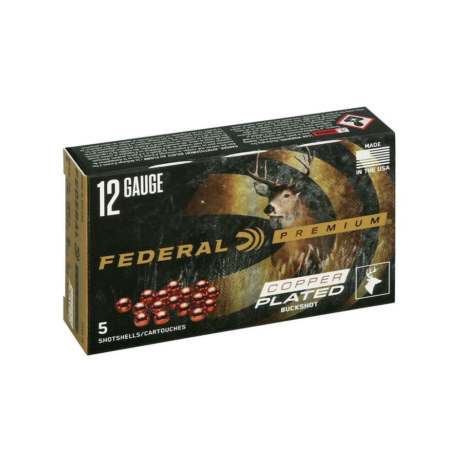 Federal P1541B Premium Max Buck 12 Gauge 2.75"  1 Buck Shot 1325 fps