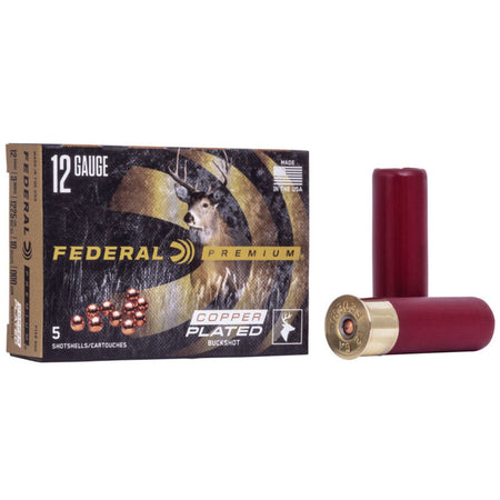 Federal P158000 Premium Magnum 12 Gauge 3"  000 Buckshot 1225 fps