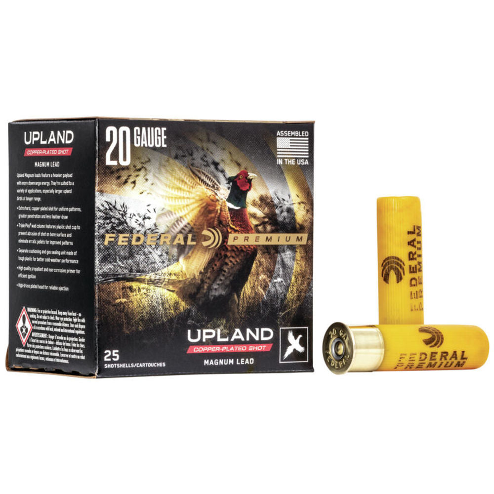 Federal P2586 Premium Wing-Shok Magnum 20 Gauge 3" 1-1/4oz 6 Shot 1300 fps