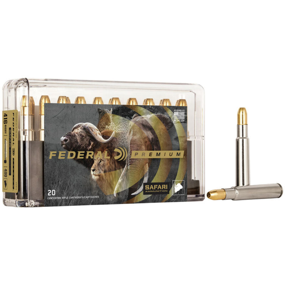 Federal Cape-Shok .416 Rigby 400 gr CSHP ammo
