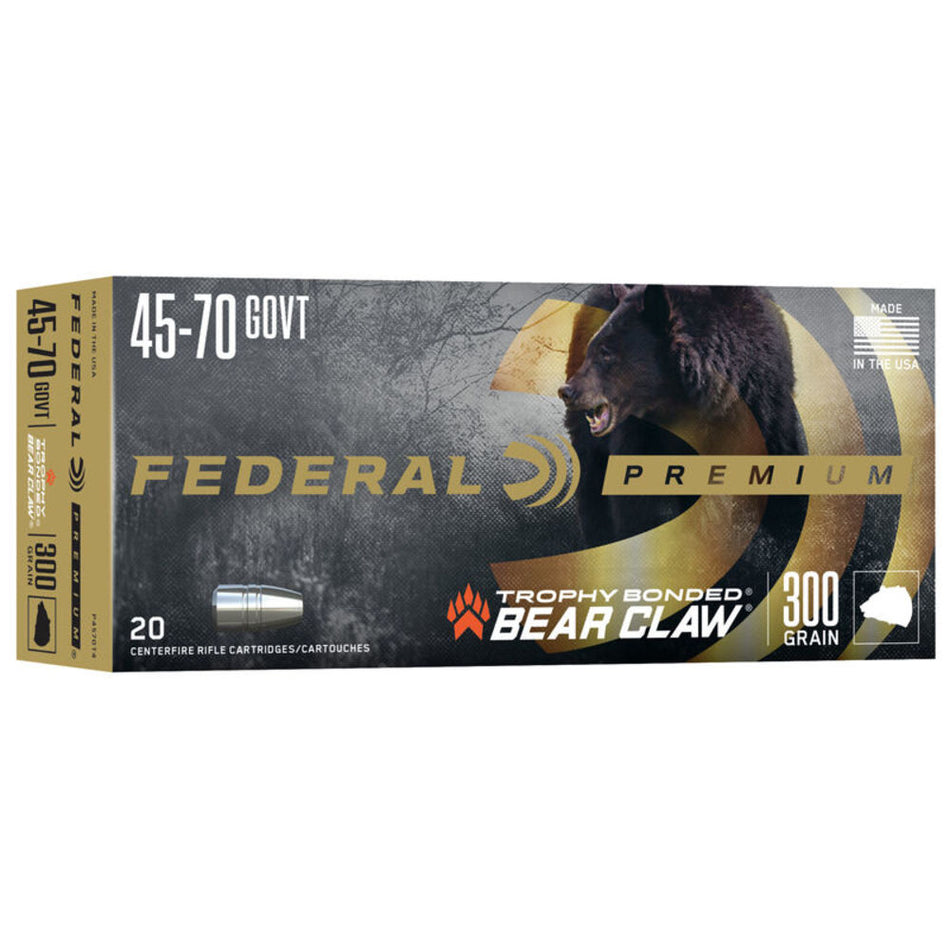 Federal Cape-Shok .458 Lott 500 gr JSP ammo