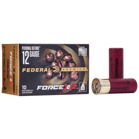 Federal PD12FX200 Premium Force X2 12 Gauge 2.75"  00 Buck Shot 1245 fps