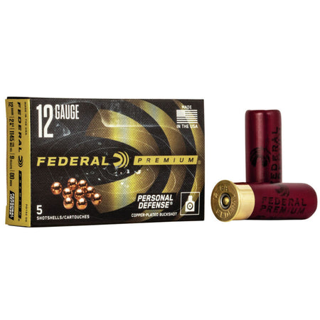 Federal PD13200 Premium Personal Defense 12 Gauge 2.75"  00 Buck Shot 1145 fps