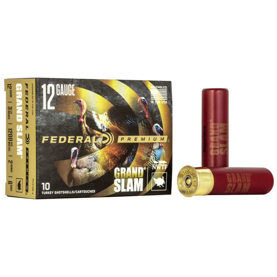 Federal PFCX139F6 Premium Grand Slam 12 Gauge 3.5" 2oz 6 Shot 1200 fps