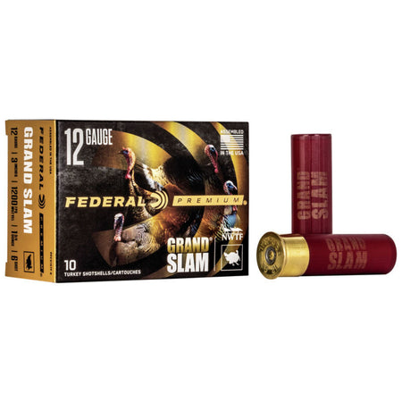 Federal PFCX157F6 Premium Grand Slam 12 Gauge 3" 1-3/4oz 6 Shot 1200 fps