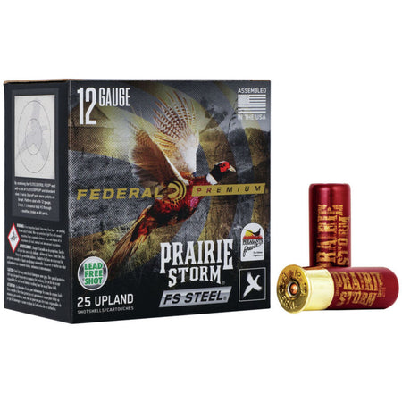 Federal Premium Prairie Storm FS 12 Gauge 2.75 in / 2.75 in #3 1-1/8 oz
