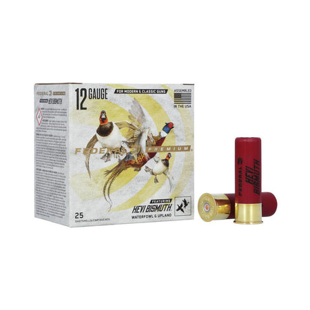 Federal 12 Gauge PHBX1384 Premium HEVI-Bismuth 3" 1-3/8oz 4 Shot