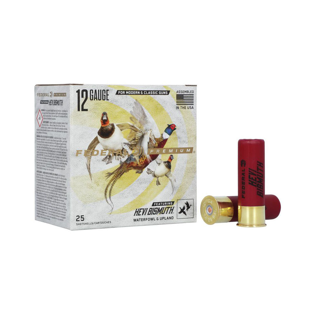 Federal PHBX1385 Premium HEVI-Bismuth 12 Gauge 3" 1-3/8oz 5 Shot 1450 fps