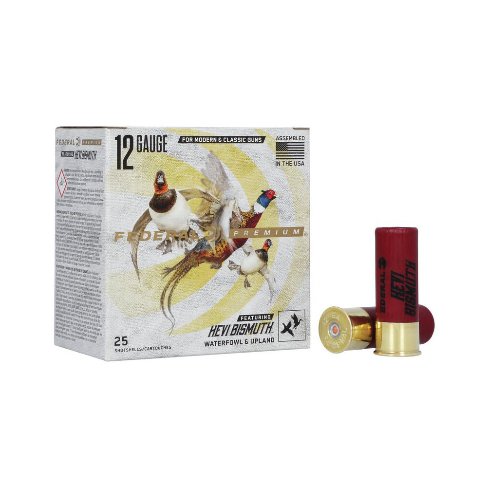 Federal PHBX1445 Premium HEVI-Bismuth 12 Gauge 2.75" 1-1/4oz 5 Shot 1350 fps