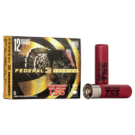 Federal PTSSX191F7 Premium Turkey Heavyweight TSS 12 Gauge 3.5" 21/4oz 7 Shot 1200 fps